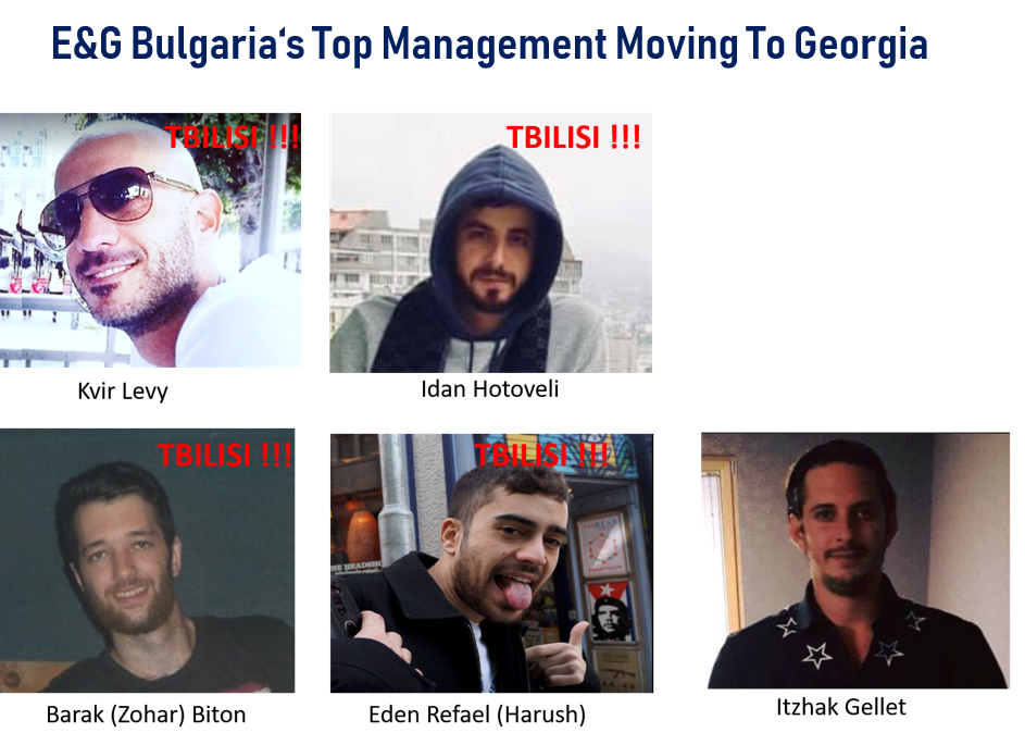 top agents to tbilisi wo dudi E&G Bulgaria Top Management