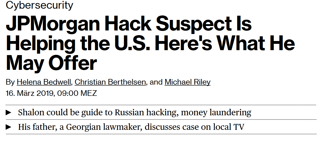 Bloomberg Shalon Bloomberg on the Gery Shalon Case