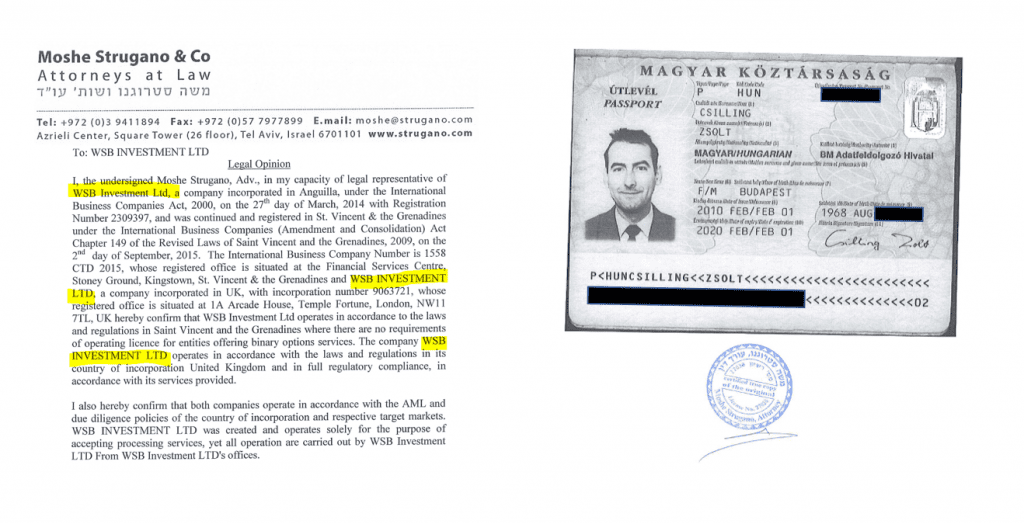 Moshe Hogeg legal opinion Yukom