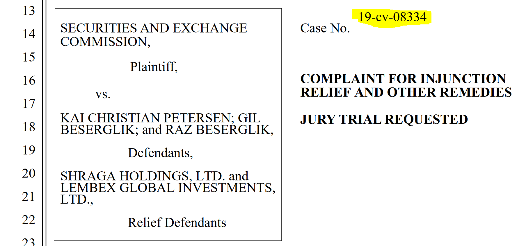 SEC GMM Bloombex complaint SEC charges GMM binary opitions schemes