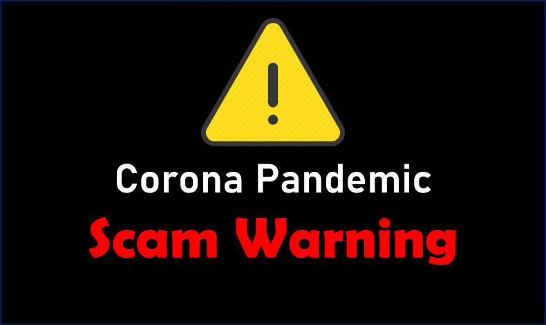 Corona Scam Warning