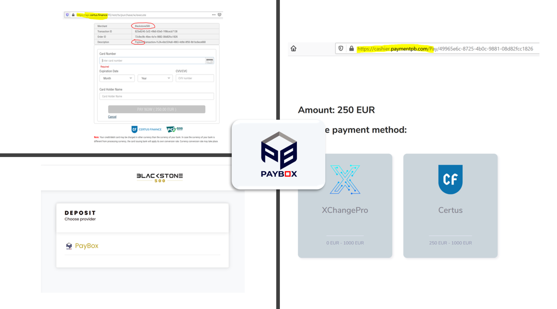 Bild1blackstone500 with Cerbus and XChangePro FCA warns against PumaTS white-label broker scam Blackstone500