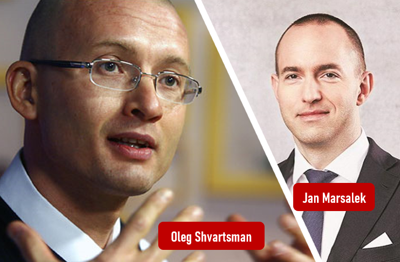 Oleg Shvartsman and Jan Marsalek FI Oleg Shvartsman and Jan Marsalek
