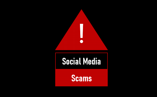 Social Media Scams Social Media scams with celebrity and influencers