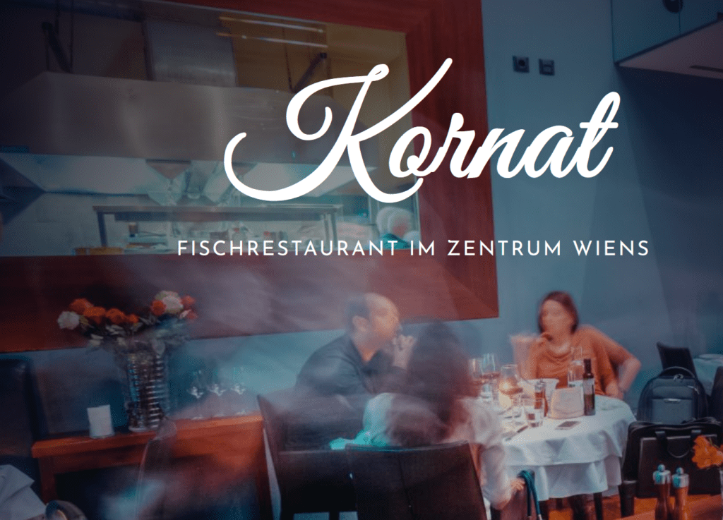 Fish restaurand Kornat near CTP in Vienna