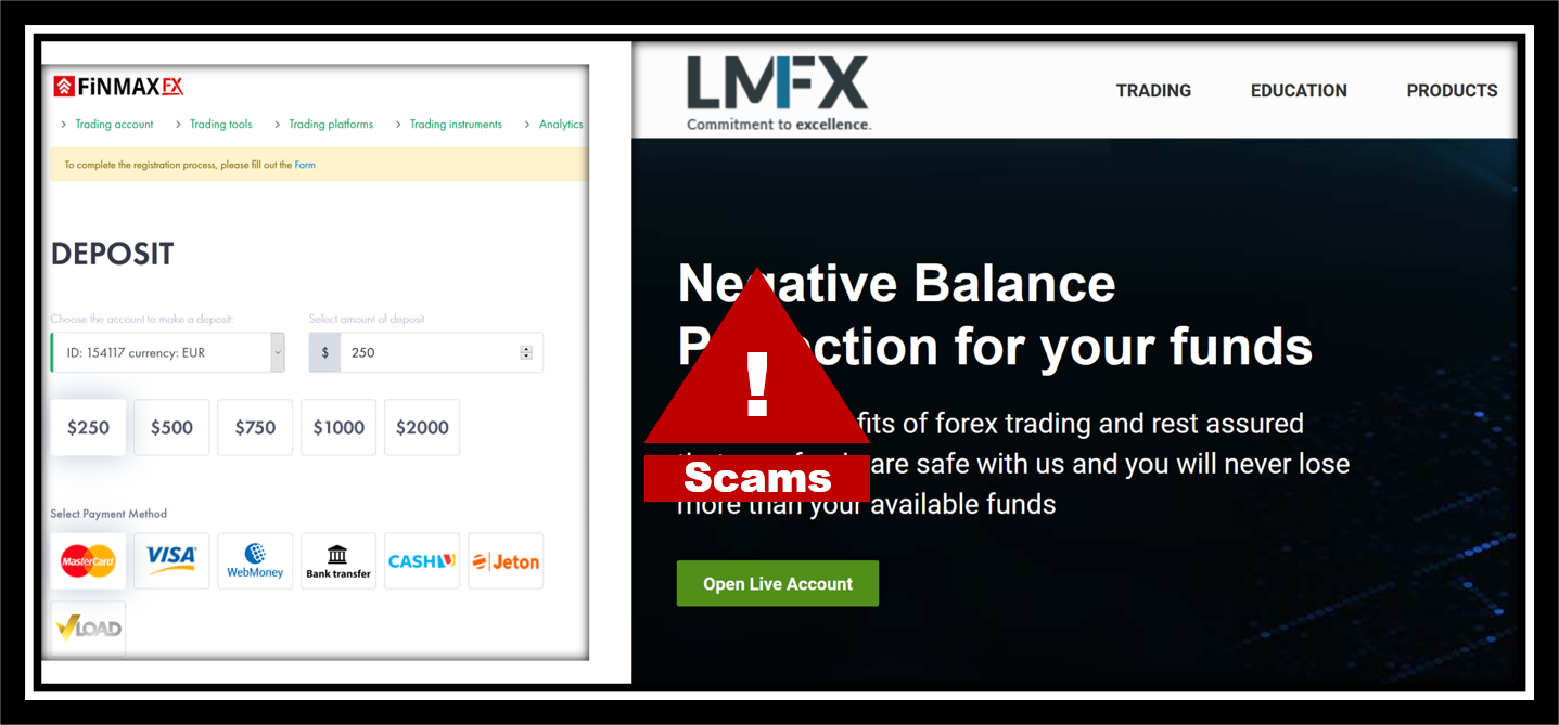CNMV LMFX FinmaxFX warnings CNMV warnings against LMFX and FinmaxFX broker scams