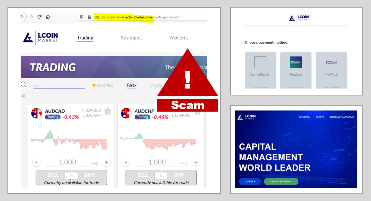 FMA warns against LCoin Market scam powered by PumaTS and Leverate