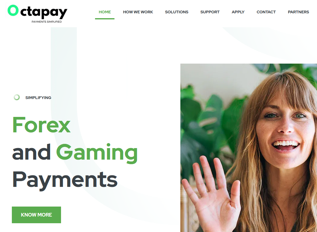 Octapay Screen Payment processor octapay