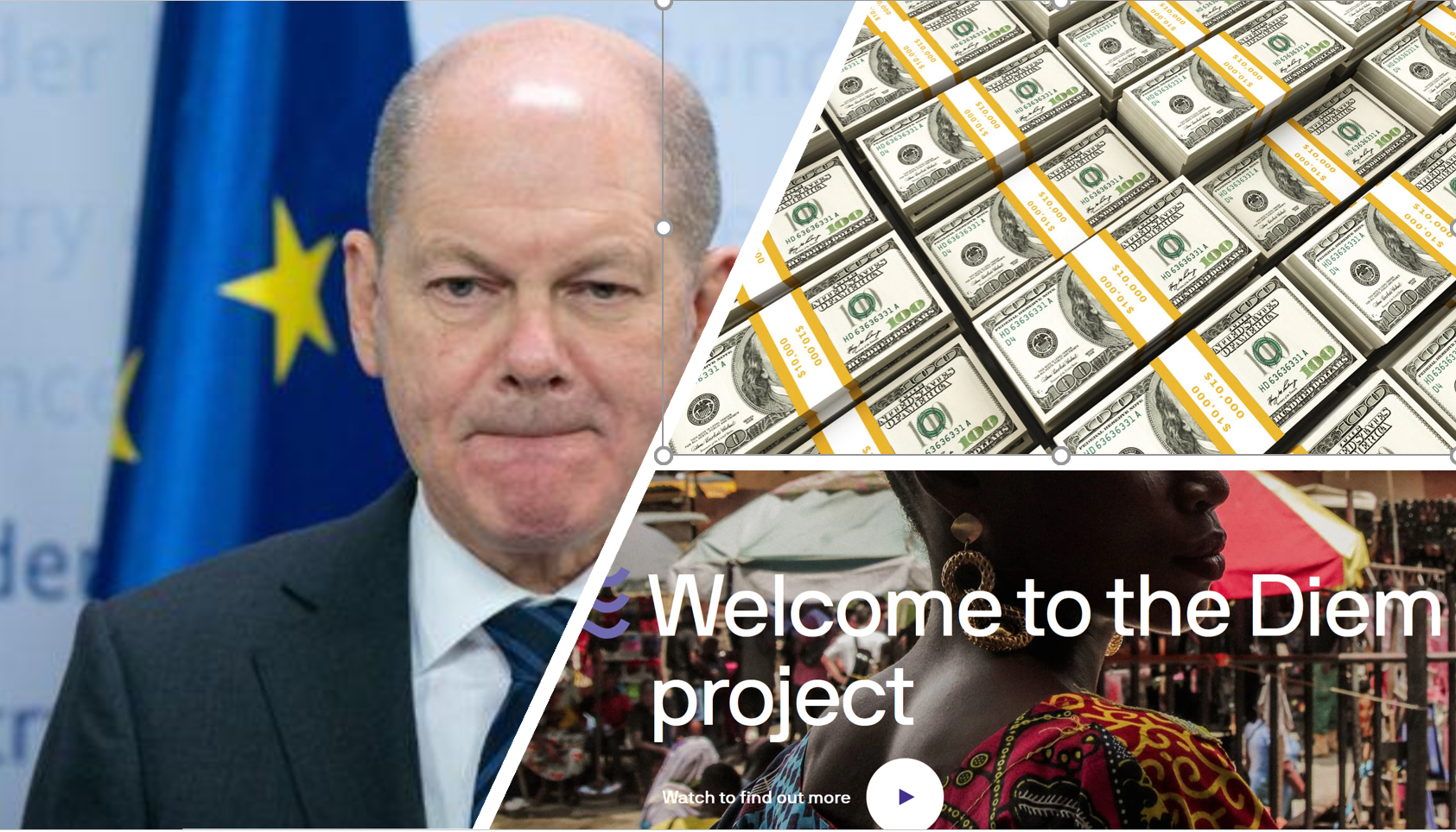 German Finance Minister Olaf Scholz hates Facebook Libra Diem crypto project