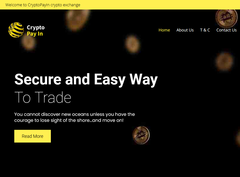 CryptoPayin facilitates broker scams