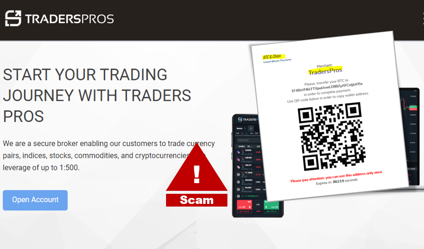 FCA warns against TradersPro broker scam