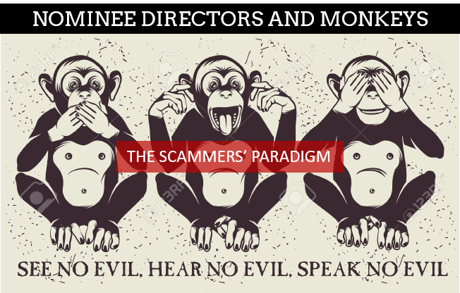 Wise Monkeys and Scammers Scammers love wise monkeys