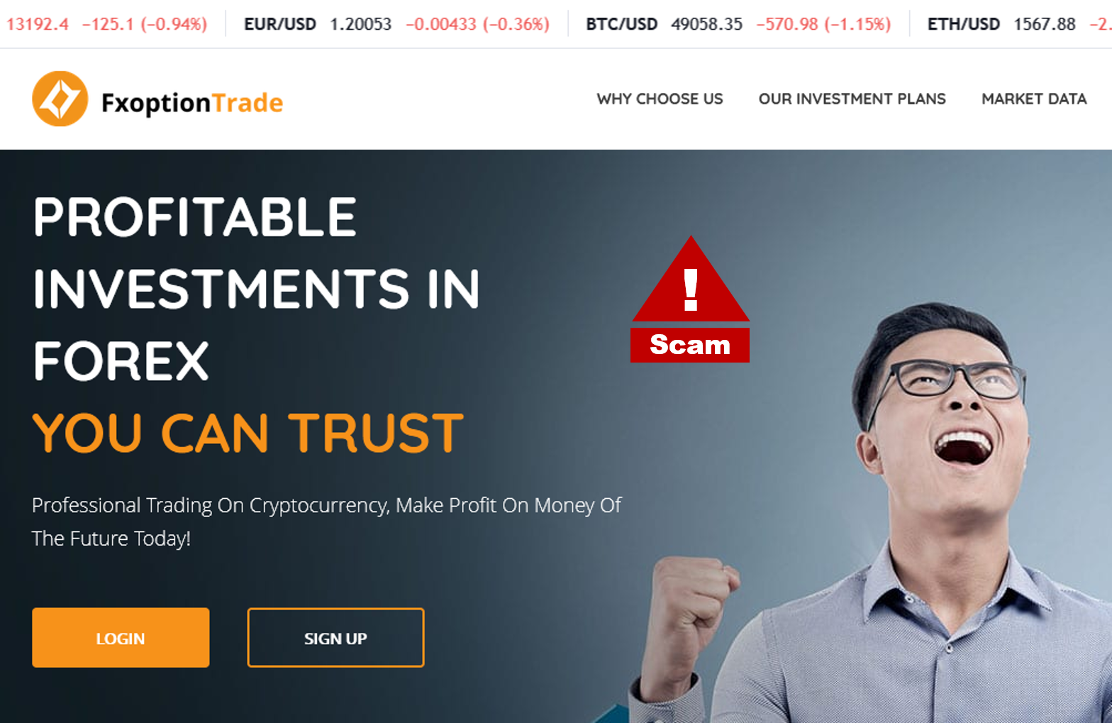 FXoptionTrade scam FI FXoptionTrade crypto scam