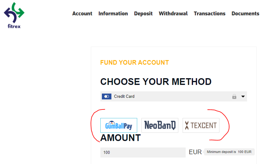 Fitrex Payment Options broker scam Fitrex and its payment options