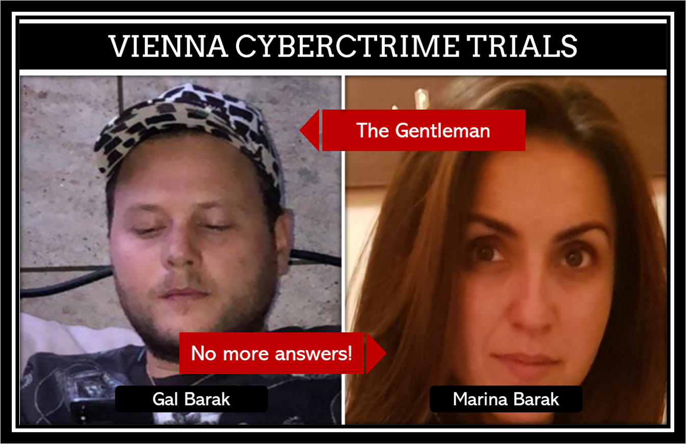 Gal and Marina Gentleman FI Gal Barak and Marina Barak show no remorse