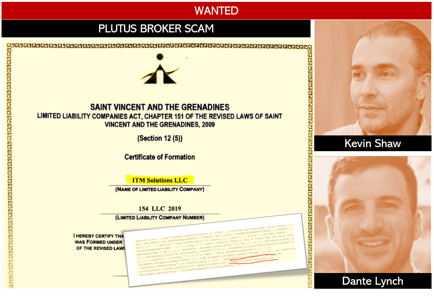 Plutus Wanted FI Wanted Plutus Broker Scam and its perpetrators