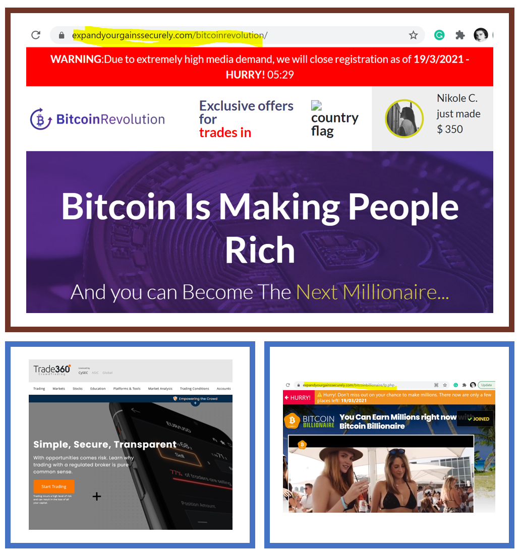 Affiliate scam with Trade360
