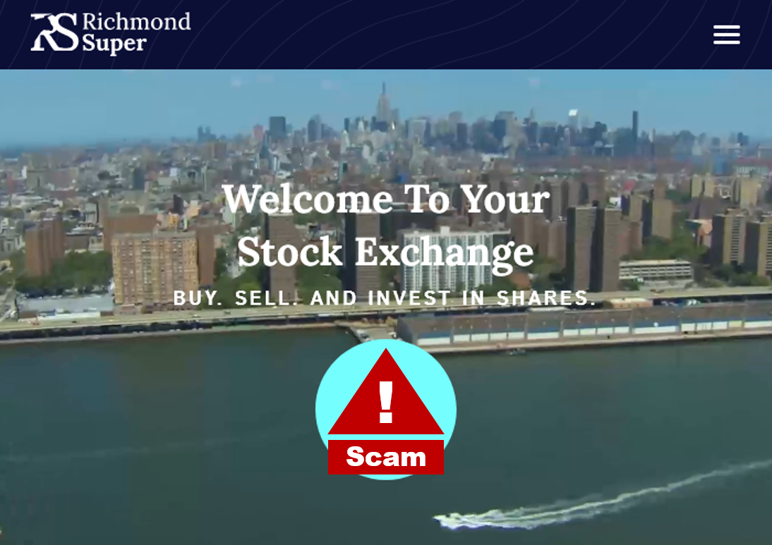 Richmond Super investor warning richmond super broker scam