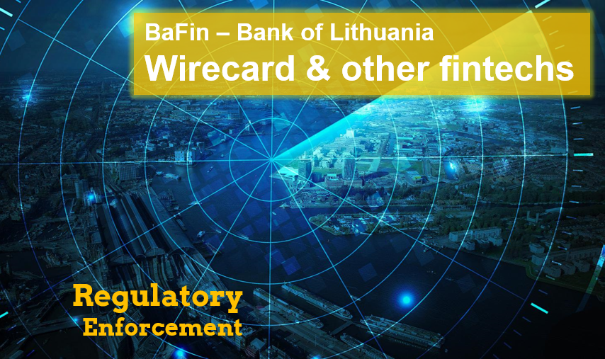 Bafin and BL Bafin and the Bank of Lithuania in a compliance dispute
