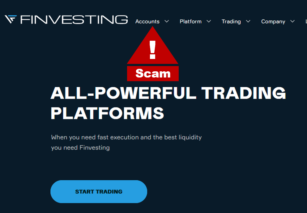 Finvesting broker scam Finvesting broker scam