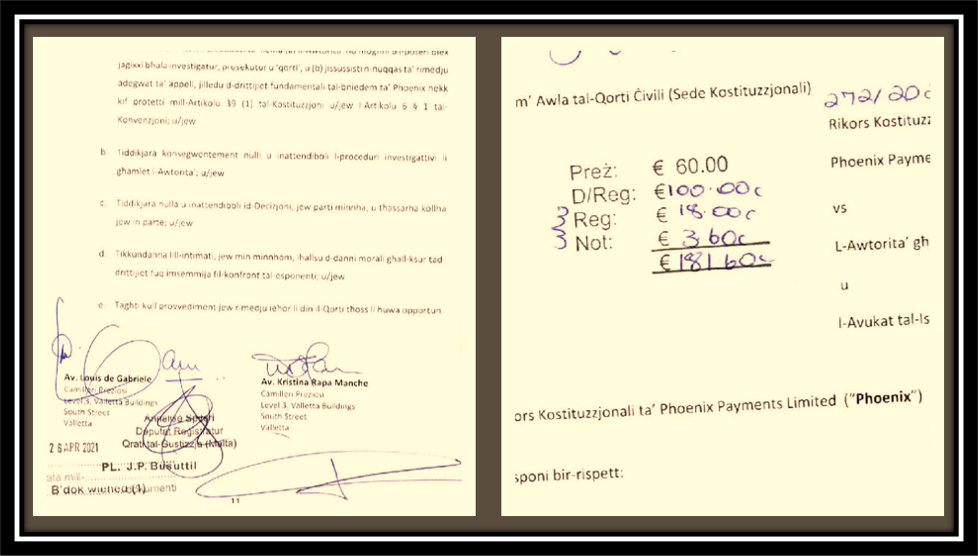Paytah lawsuit MFSA FI Paytah sues MFSA for alleged violation of constitutional rights