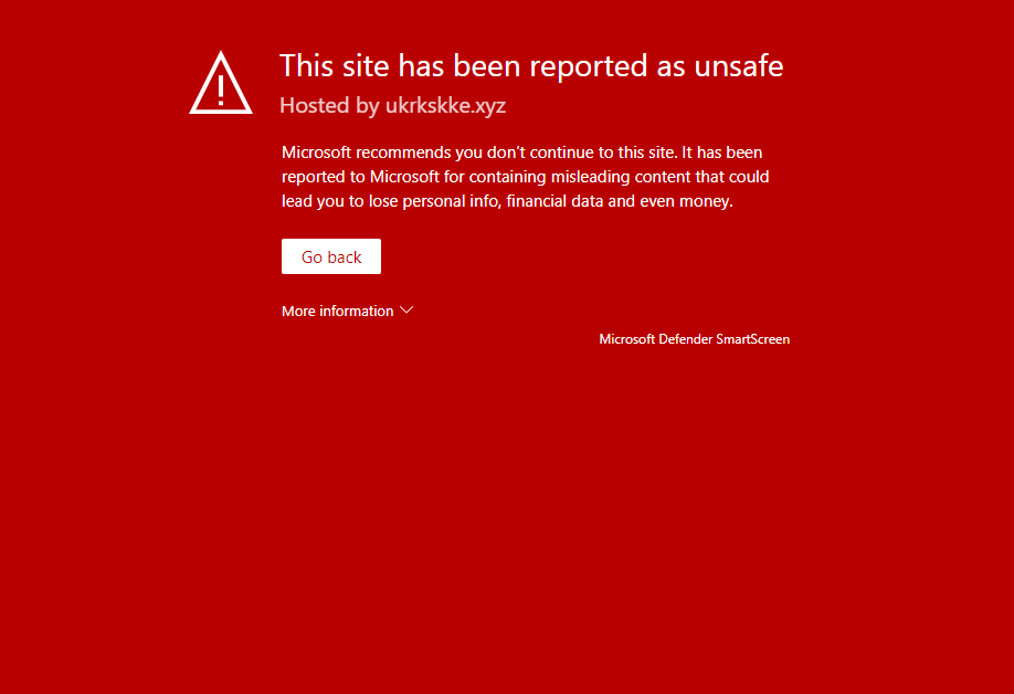 ukrkskke website warning ukrkskke website runs bitcoin fraud campaigns