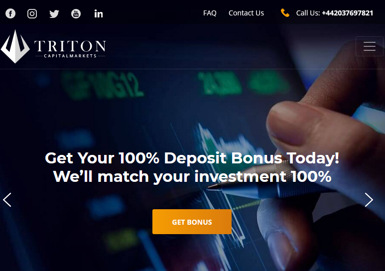 Triton Capital Markets fi new Investor Warning Triton Capital Markets