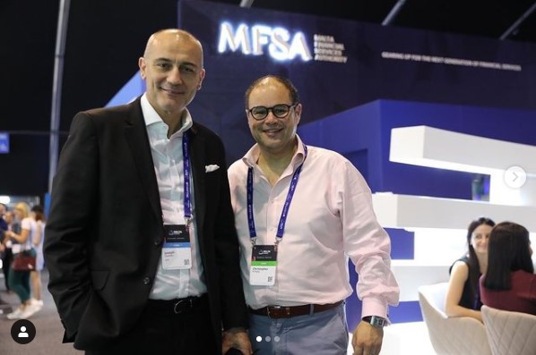 MFSA boses Joe Cuschieri and Christopher Buttigieg