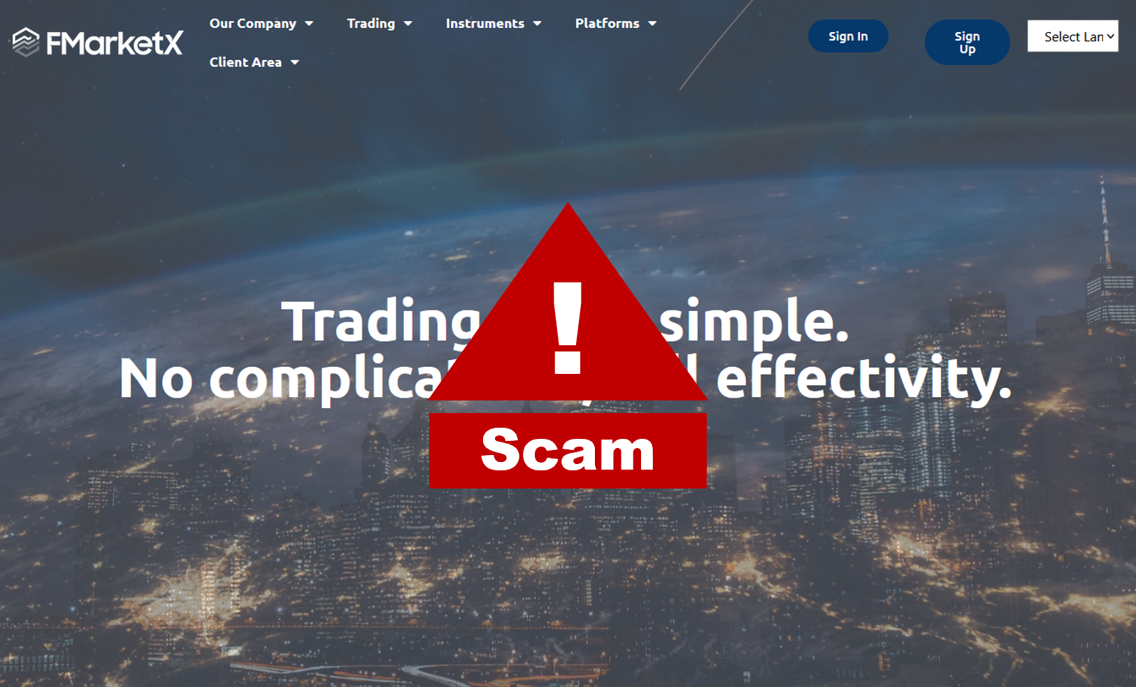FMarketX FI investor warning FMarketX