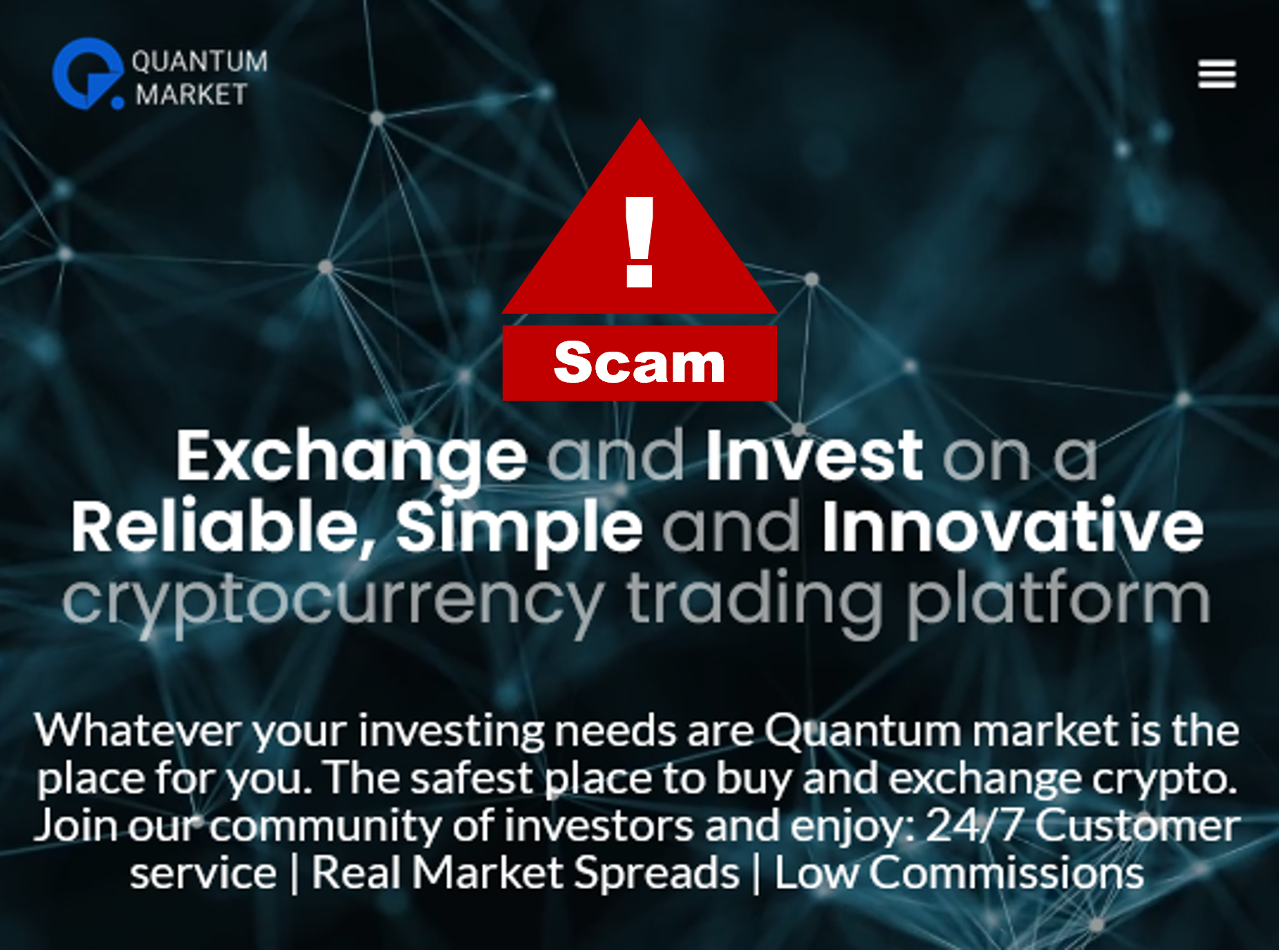 QuantumMarket FI BaFin warns against QuantumMarket crypto broker scam