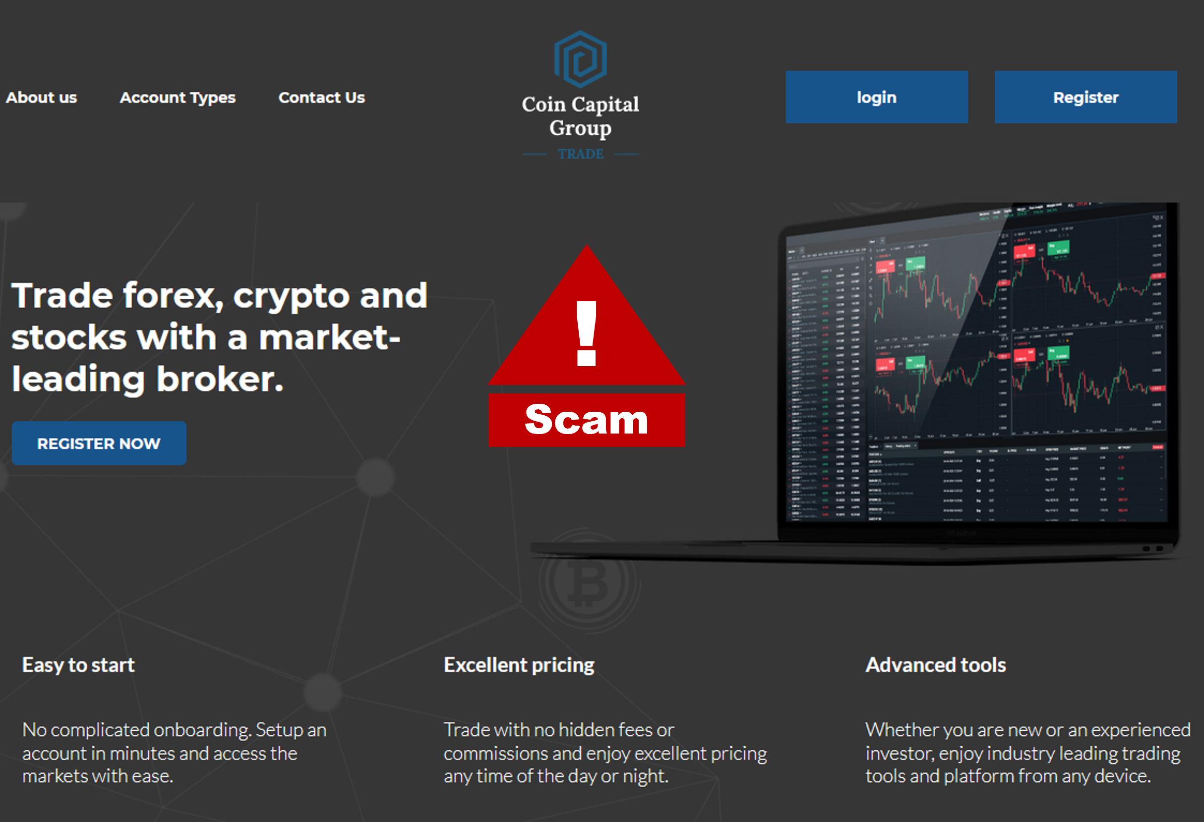 CCG FI FCA issues investor warning against Coin Capital Group scam