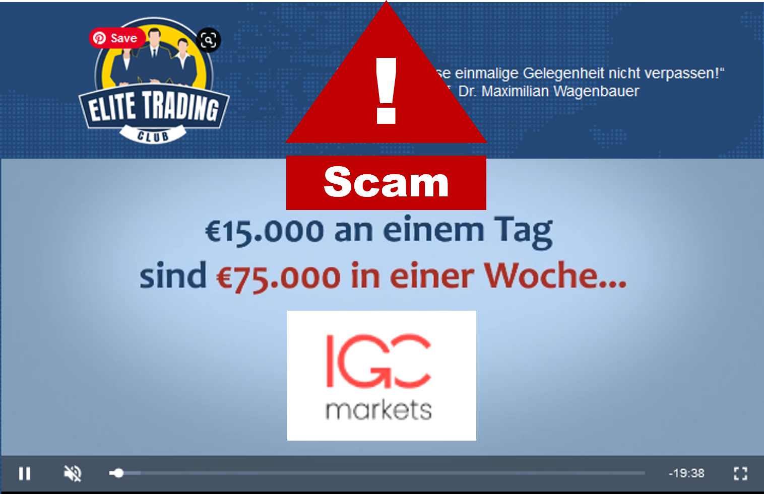 Elite Trader IGC Markets investor warning IGC Markets and Elite Trader