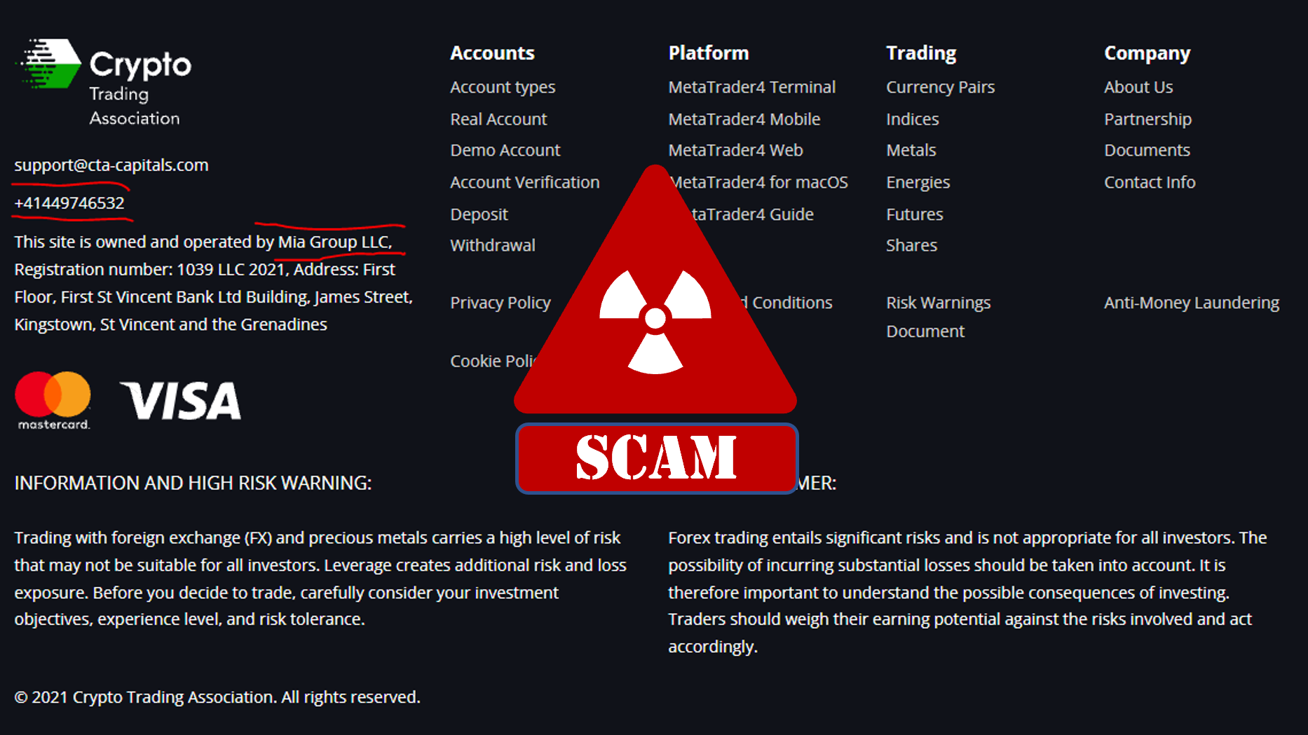 Crypto Trading Association FI BaFin investigates Crypto Trading Association broker scam