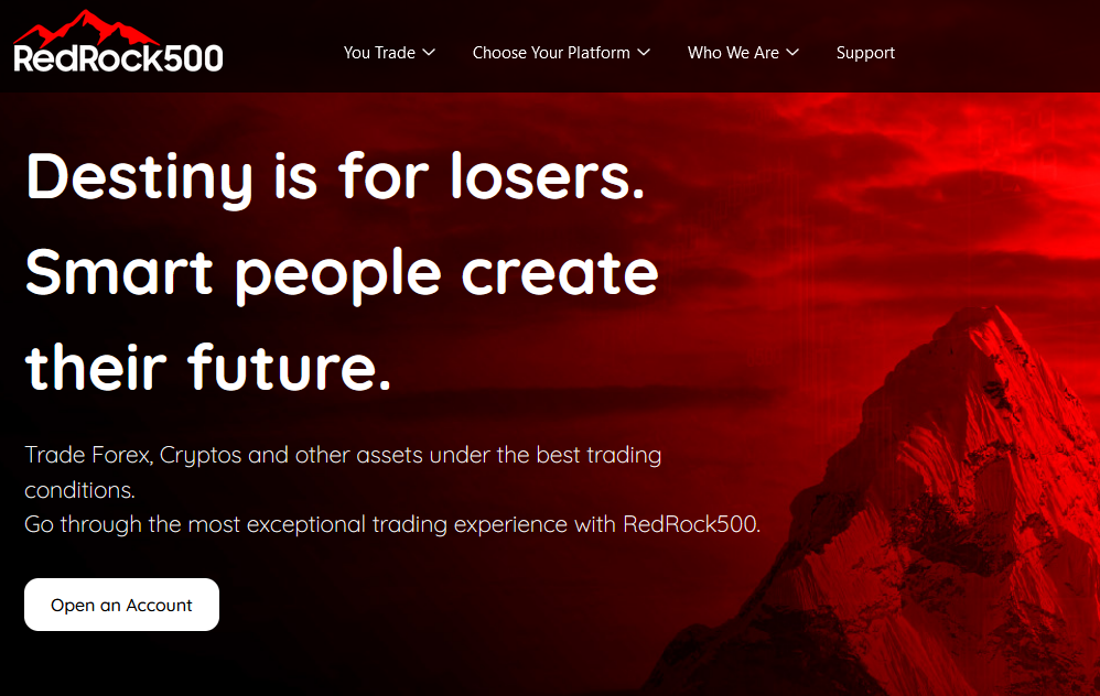 RedRock500 investor warning against RedRock500 broker scam