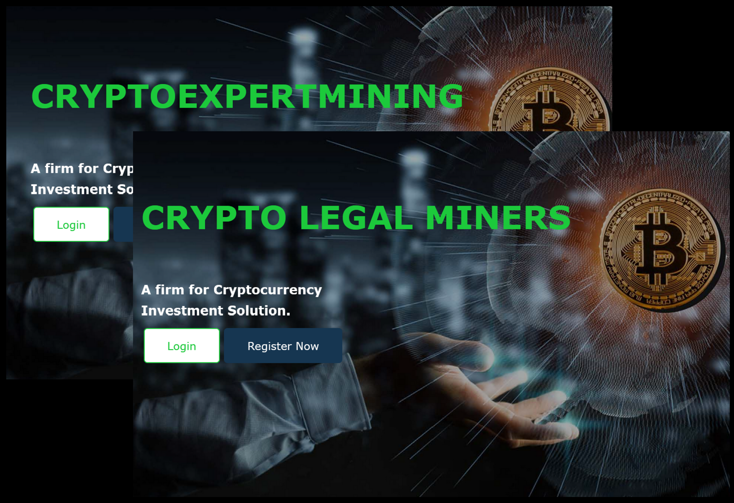 CryptoExpertMining CryptoLegalMiners FI FCA warns against CryptoExptertMining and CryptoLegalMiners