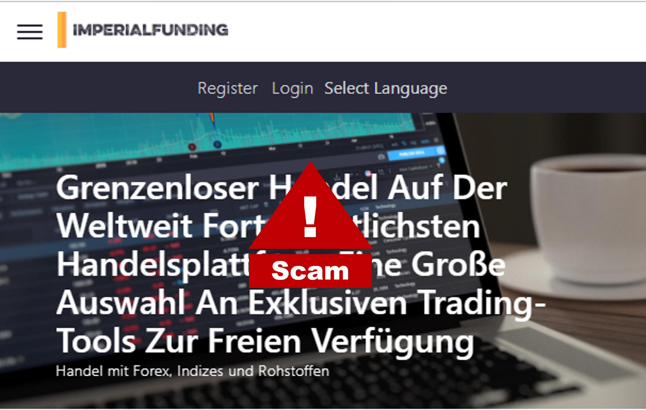 investor warning ImperialFunding broker scam