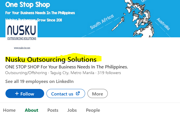 Nusku LinkedIn Philippine boiler room operator Nusku
