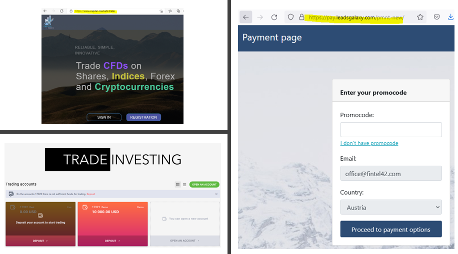 investor warning Trade Investing and Capital Markets Trade