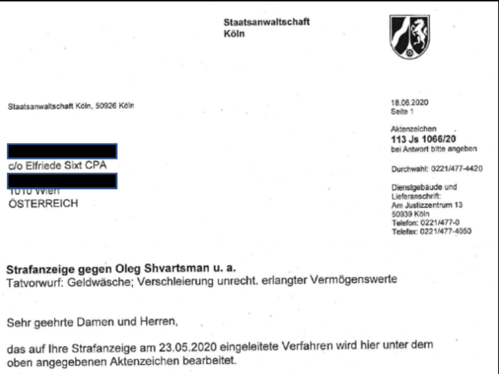 Prosecutors confirm investigations into B2G money laundering scheme