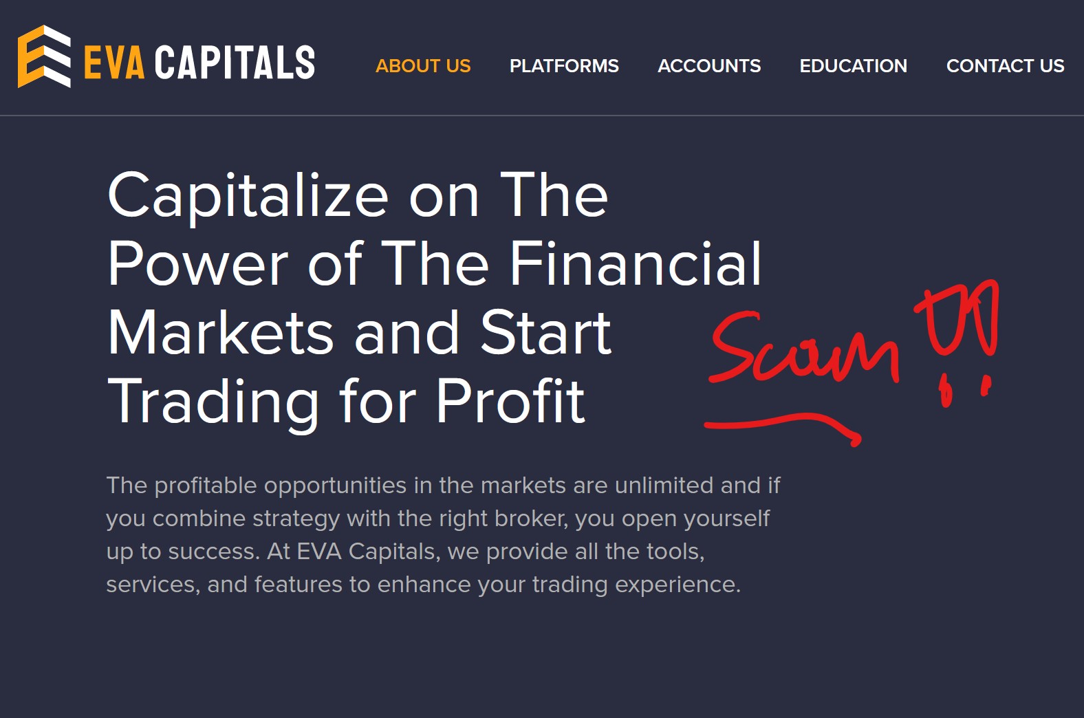 EVA Capitals FI BaFin investigates EVA Capital broker scam