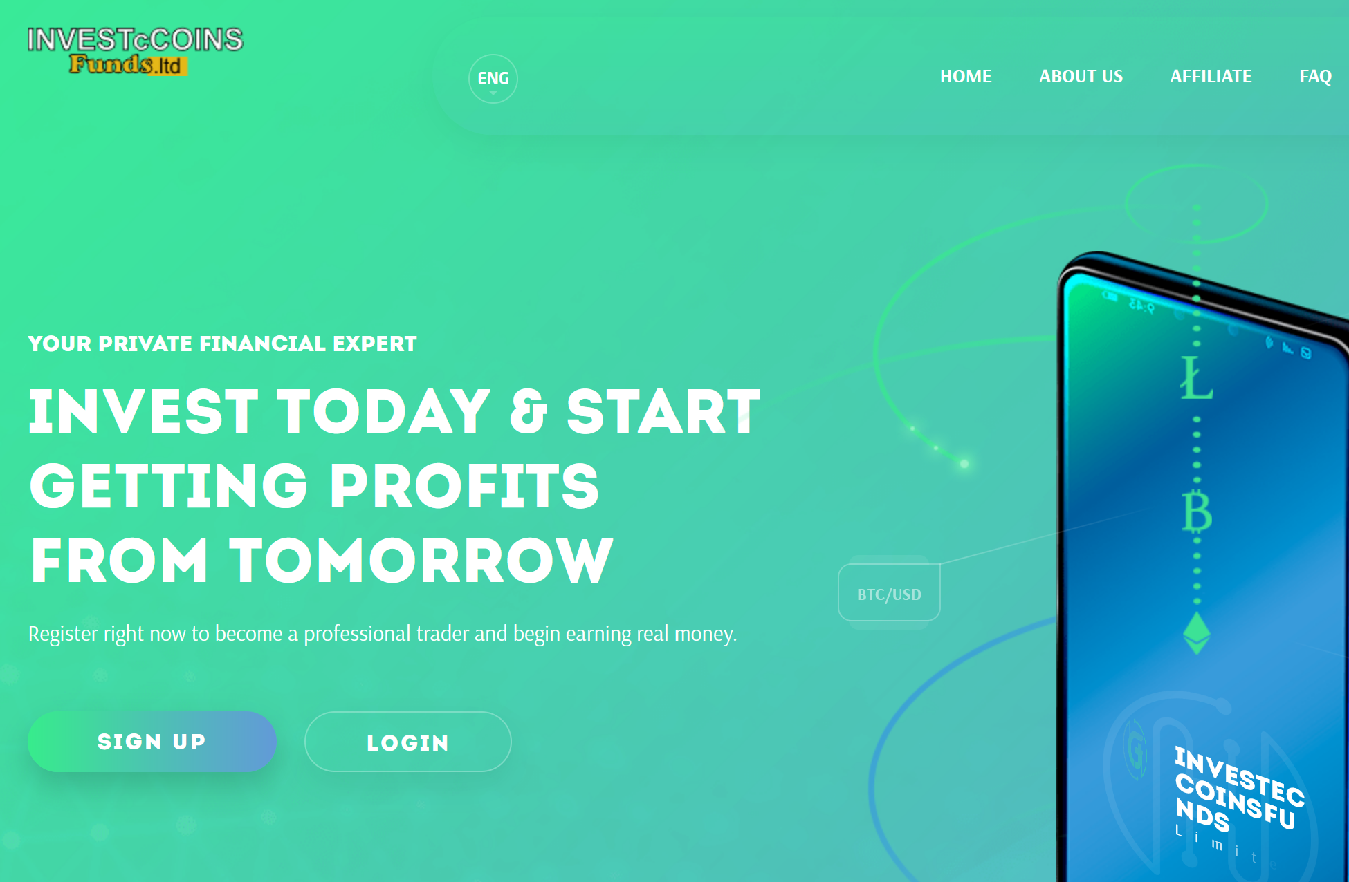 warning against InvestcCoins aka DictX-Trade crypto ponzi scheme