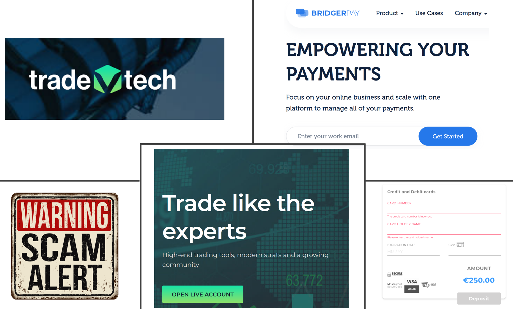 TradeVtech Dec FI TradeVtech broker scam still active with BridgerPay