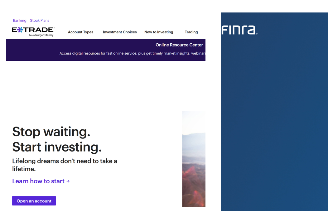 ETrade and Finra ETrade fined by FINRA