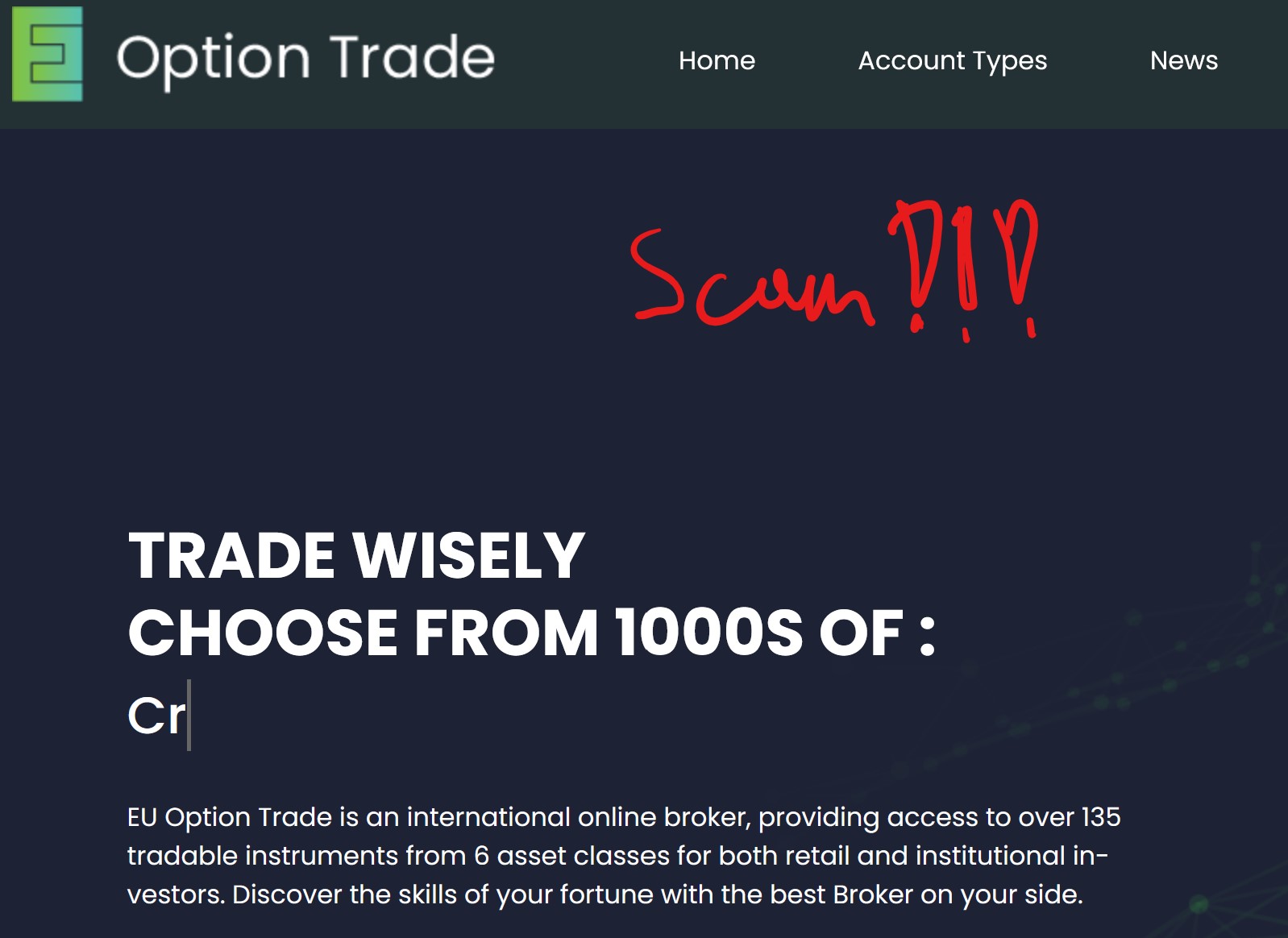 EU Option Trade BaFin investigates EU Option Trade scam