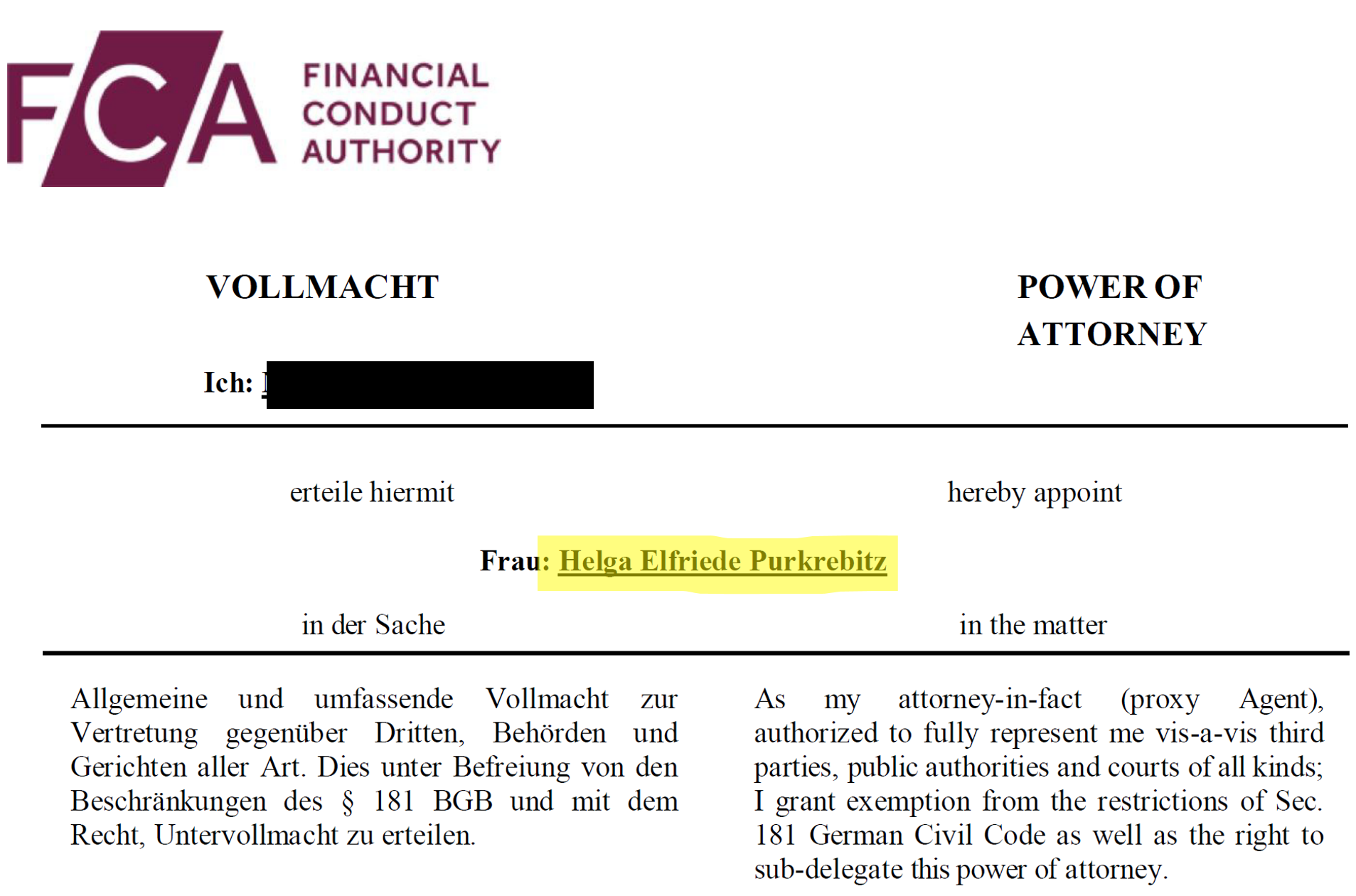 FCA Germany Fake Fake FCA Germany attacks German scam victims