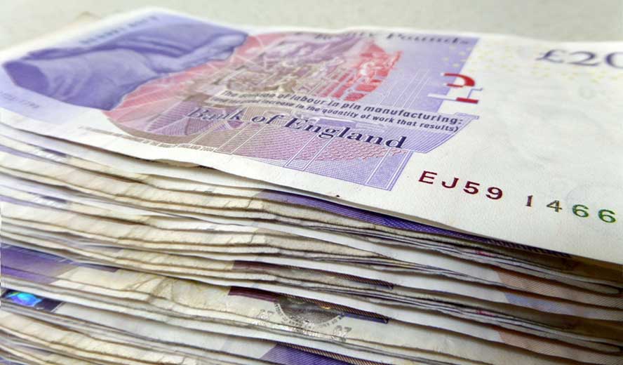 GBP bank notes Boris Johnson refuses new economic crime bill