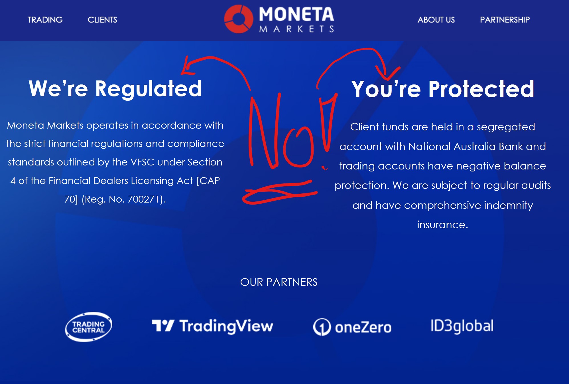 Moneta Markets NOT Your money is not safe with Moneta Markets