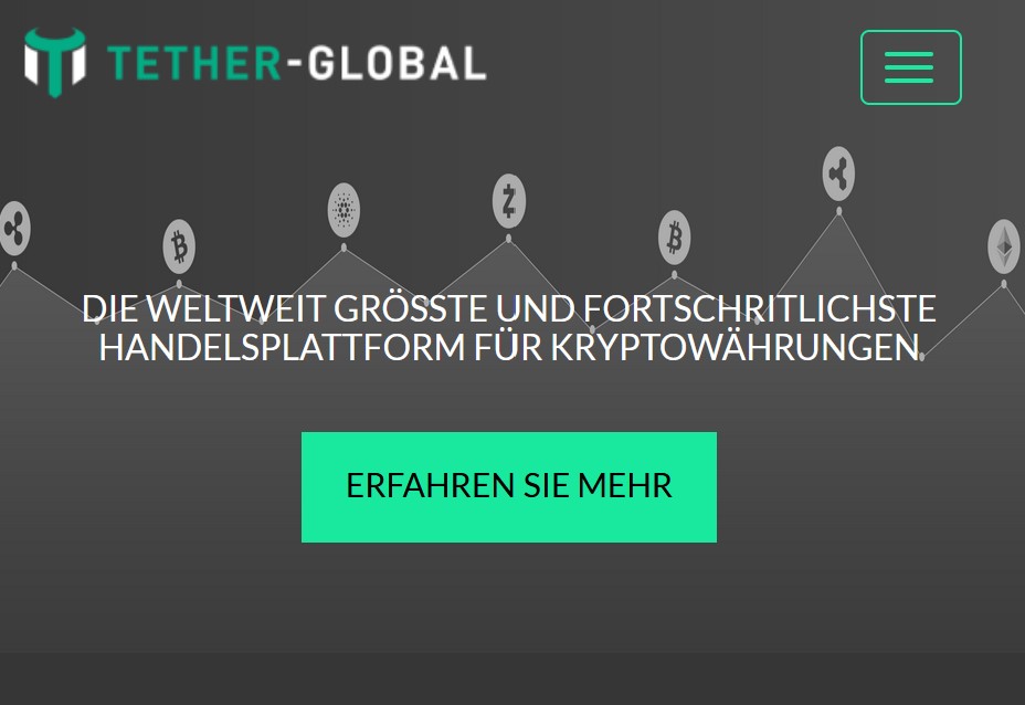 Tether Global warning against Tether Global