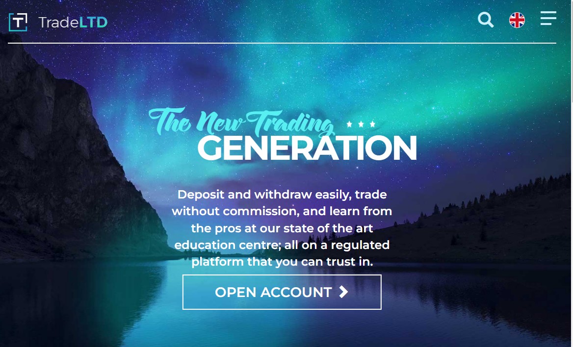 TradeLTD Screen investor warning against TradeLTD