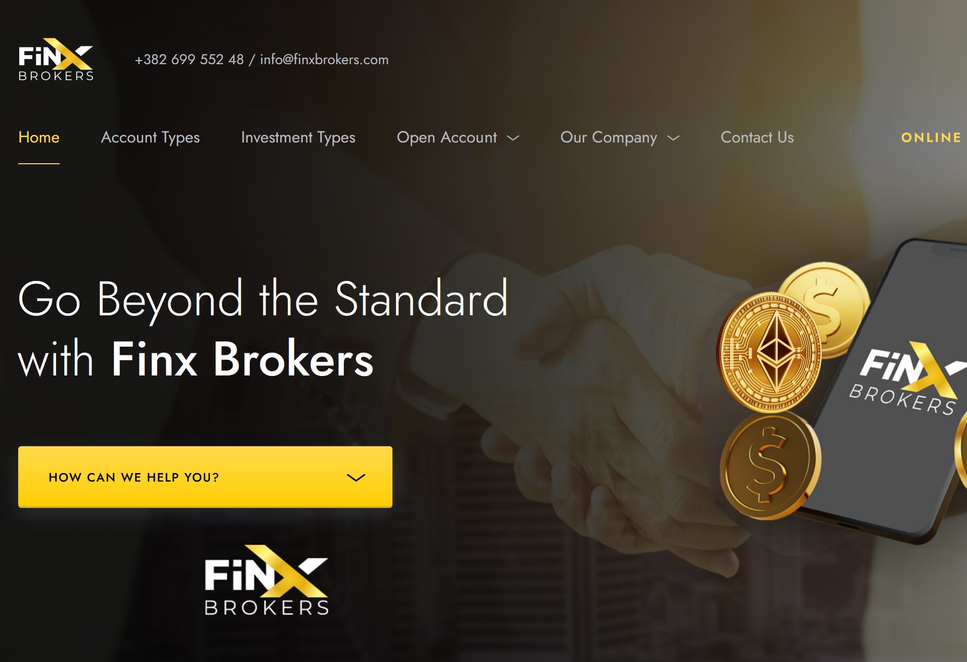 Finx Brokers FI investor warning against Finx Brokers